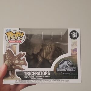 Funko Pop! Movies Jurassic World Triceratops Figure - Brown